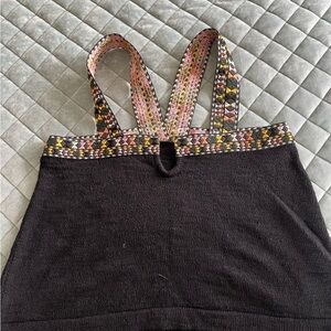 Madewell; embellished strap tank.